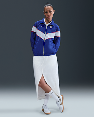 Chelsea F.C. Windrunner Women's Nike Football UV Woven Full-Zip